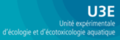 Logo U3E - Unité Expérimentale d’Ecologie et d’Ecotoxicologie Aquatique - infrastructures-recherche.inrae.fr